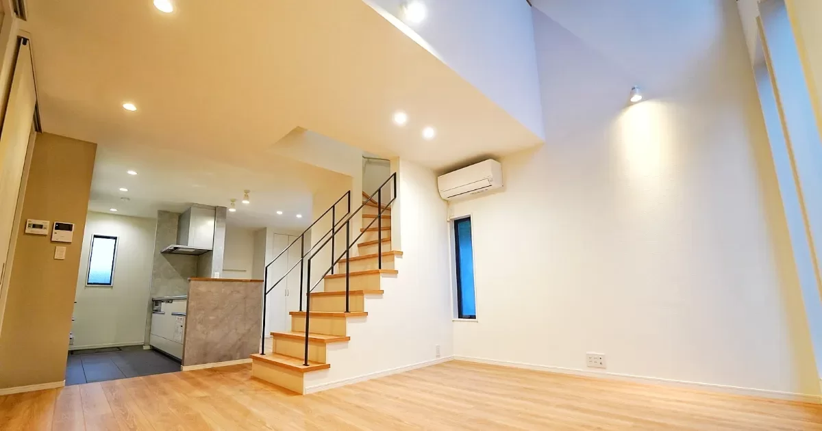 吹き抜けのある家