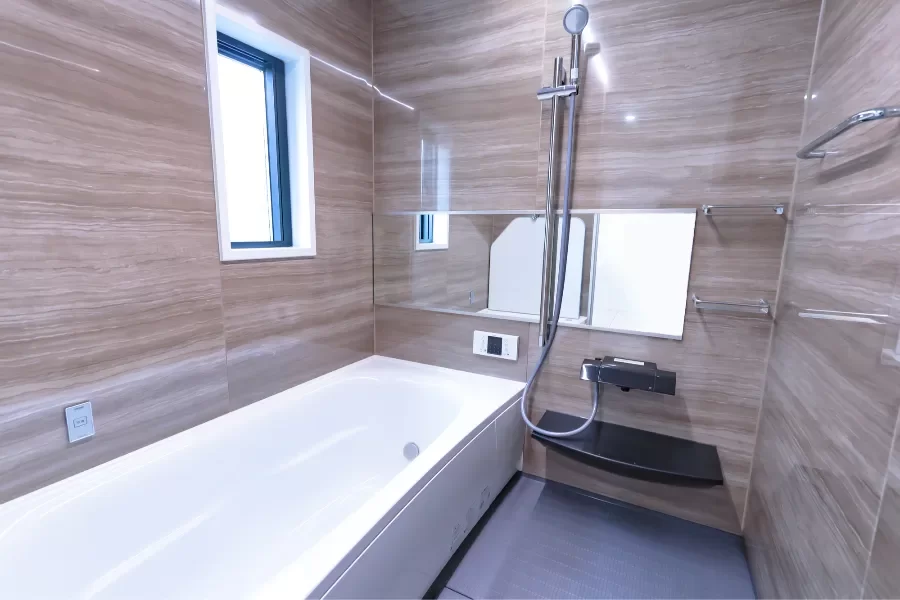 くつろげるお風呂の施工写真2