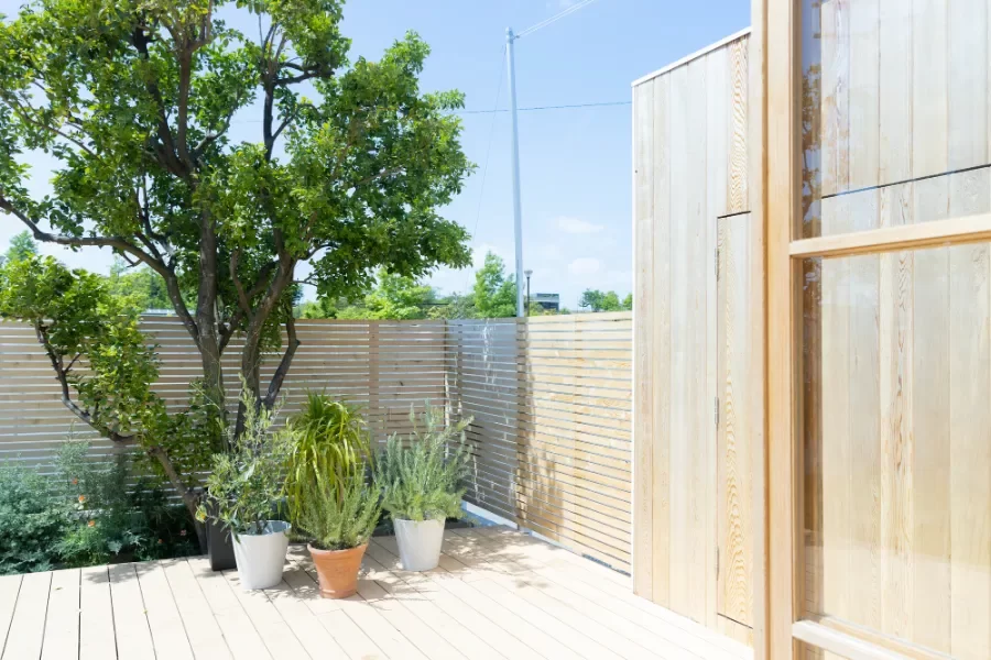 木のぬくもりの家の施工写真5